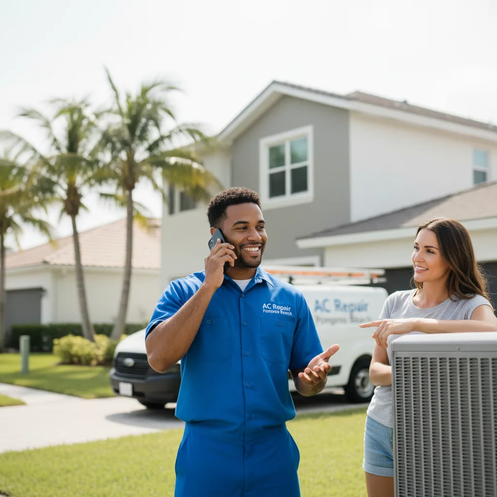 AC Repair Pompano Beach customer support in Otto